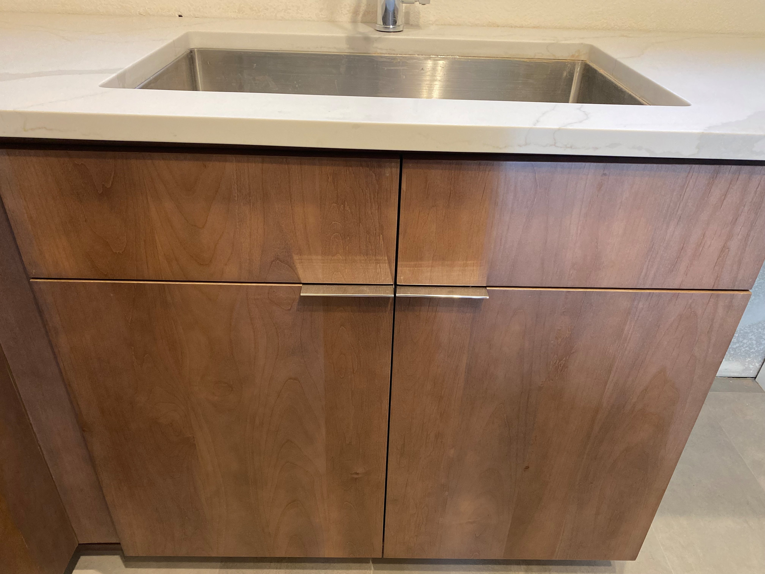 Modified European Kitchen and Bathroom Cabinetry Reface