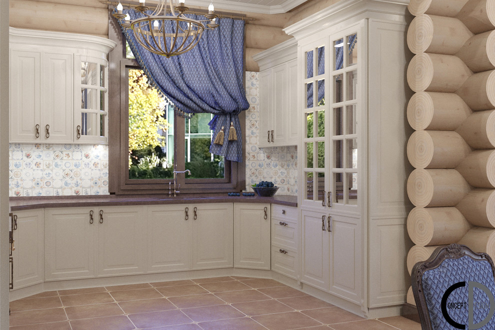 Готика в доме из бруса