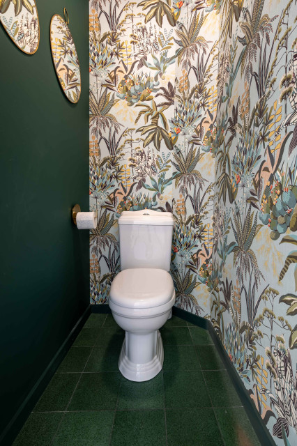 Déco WC ? 5 idées de papier peint pour la décoration de toilettes