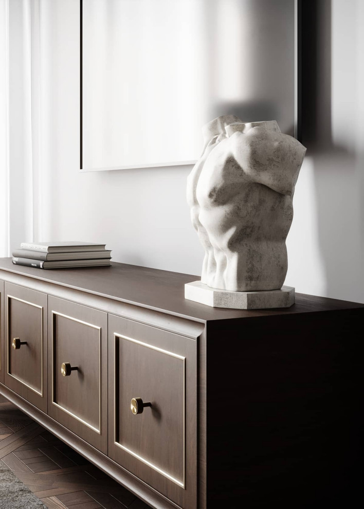 Пространство с нотами французского стиля