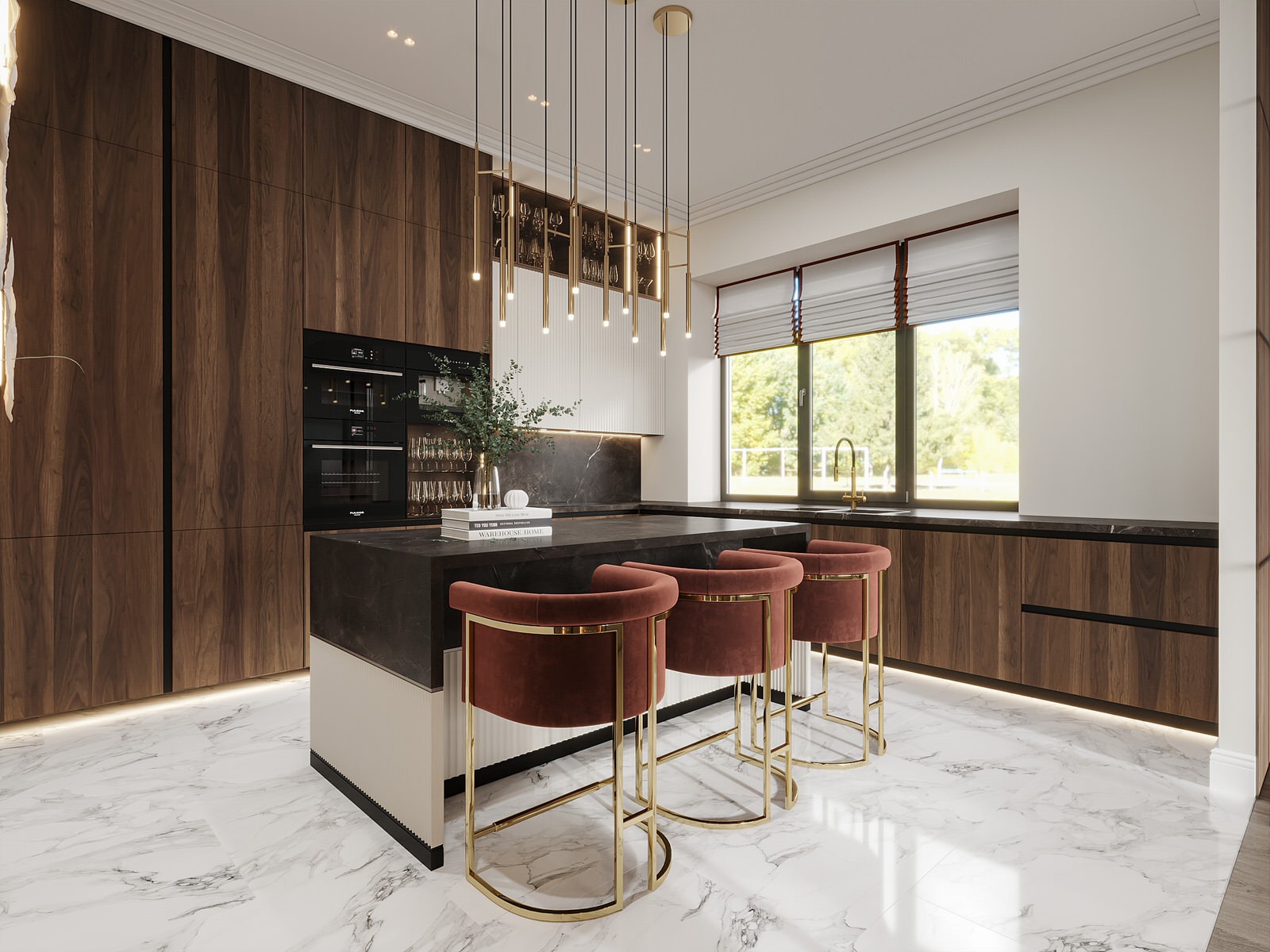 Дизайн-проект жилого дома в КП «Папушево» 409.8 кв.м