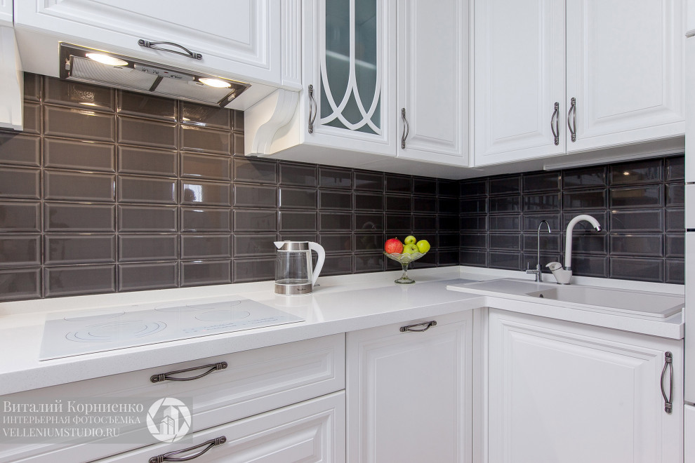 2020 год 3 марта фотосъемка белой кухни для дизайнера