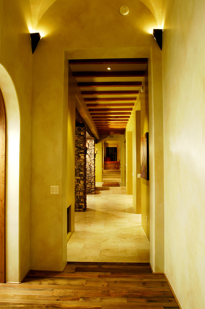 Mediterranean hallway in Phoenix.