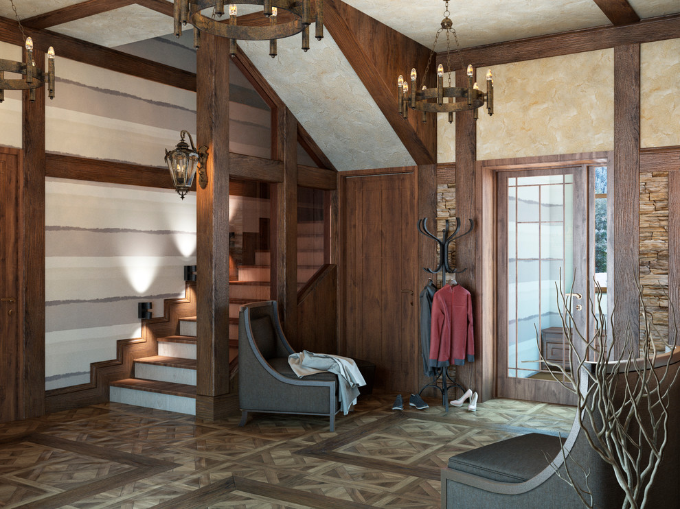 Дачный дом в стиле Шале́ (фр. chalet),