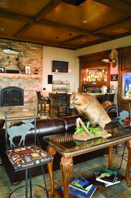 The Lacombe traditional-living-room