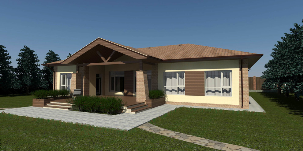 жилой дом - южный фасад