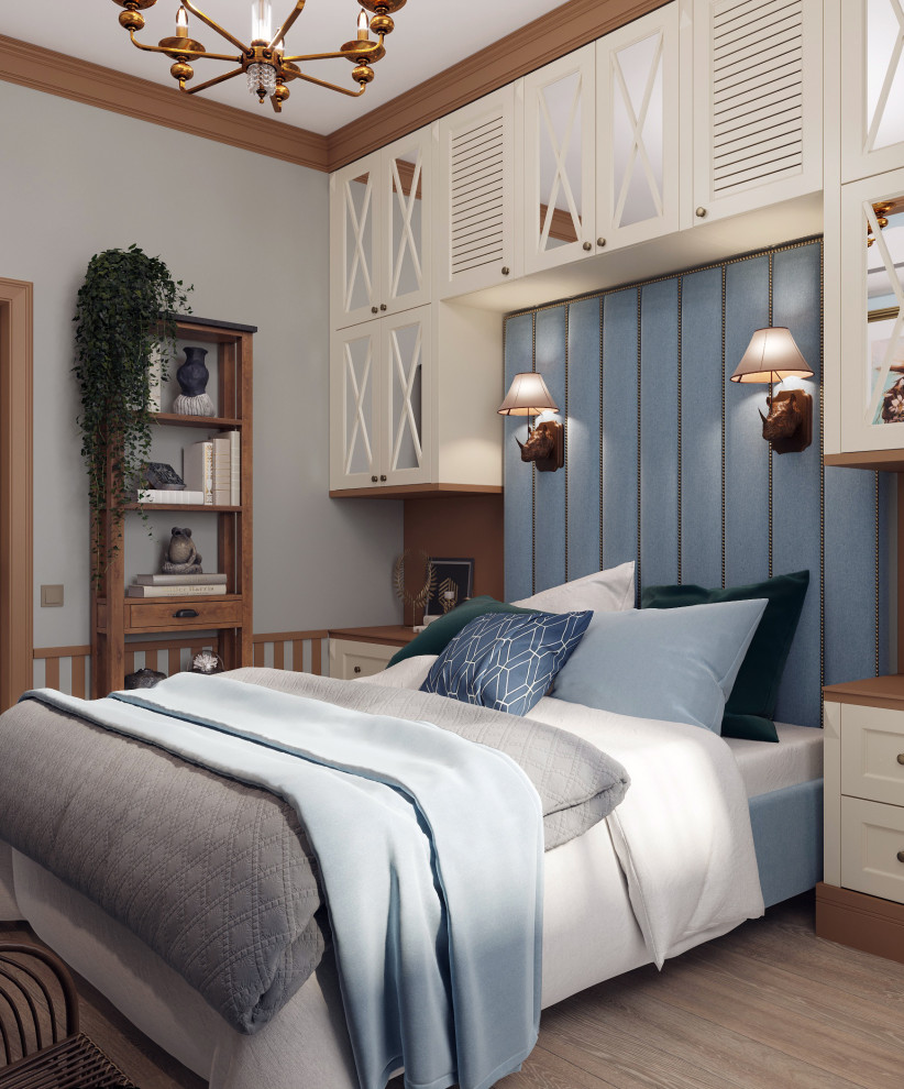 Интерьер части квартиры в Долгопрудном - "Маски" (49,65 кв.м.)