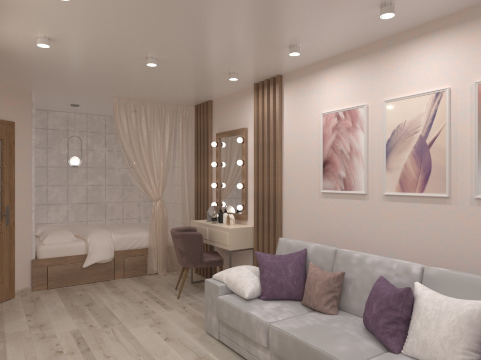 Дизайн-проект однокомнатной квартиры