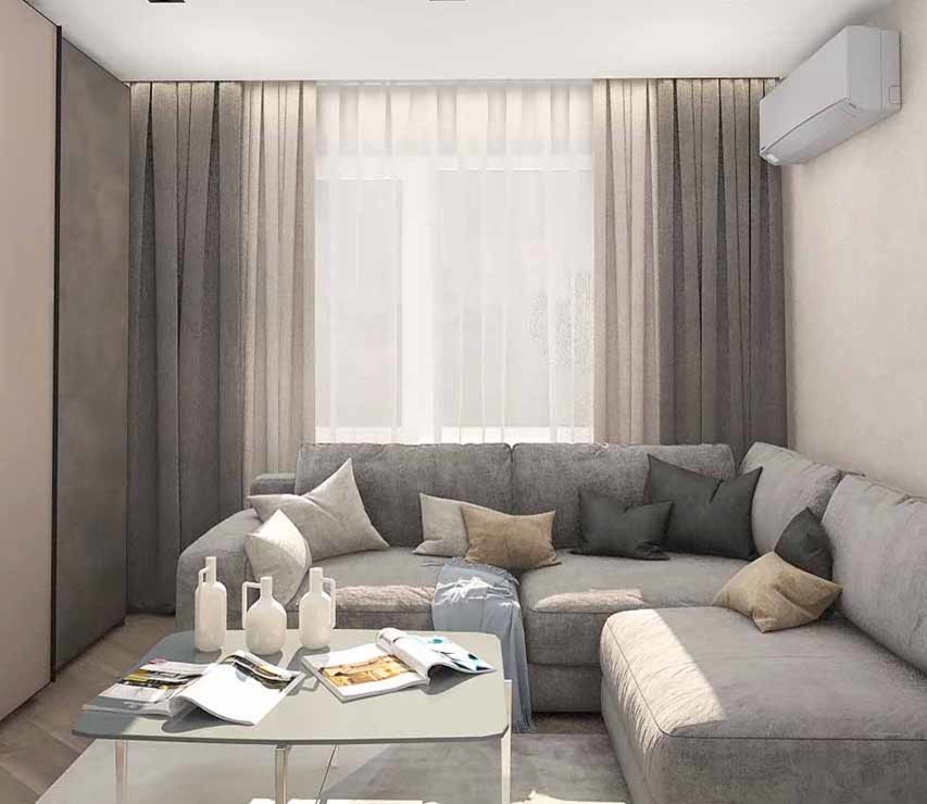 Гостиная в современном стиле