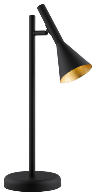 Cortaderas One Light Table Lamp, Black