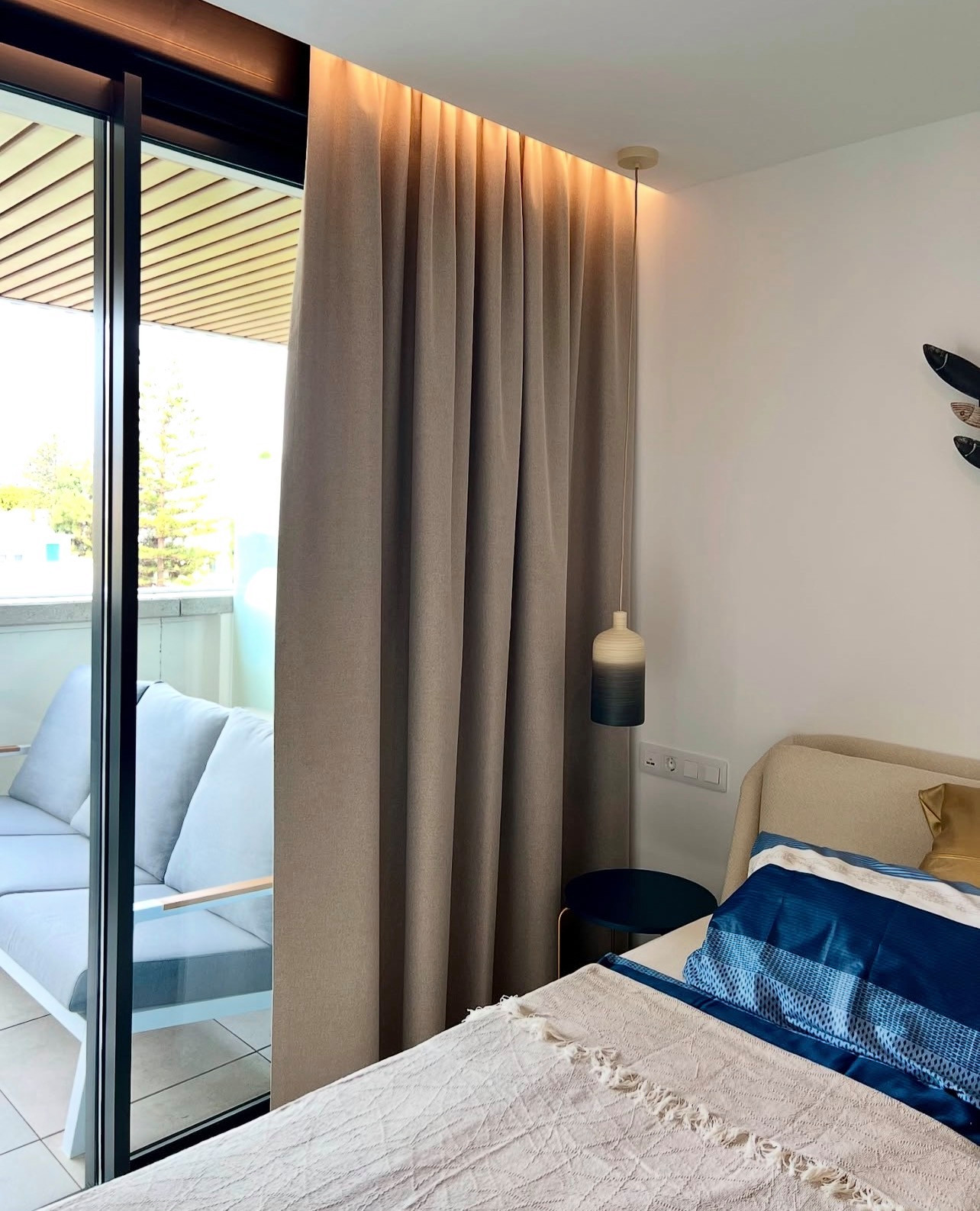 Inspiration for a bedroom remodel in Malaga