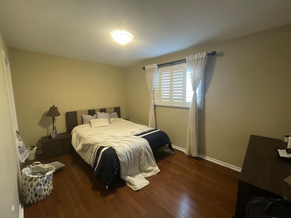 what colour paint goes well with dark wood floors and furniture