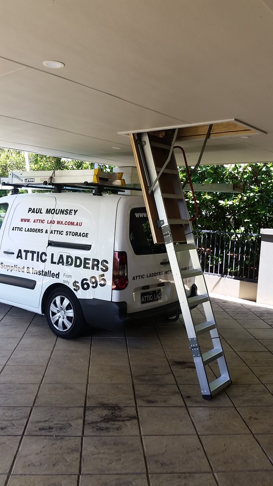 Roof storage ideas by Attic Lad WA Perth by Attic Lad WA Attic