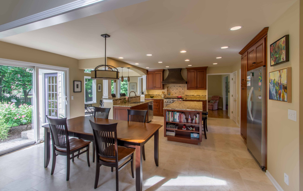 Double Island Kitchen & Sunroom