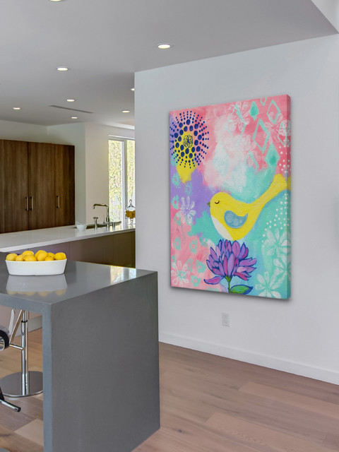 Yellow Bird contemporaneo