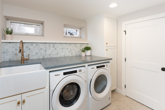 Hudson Cabin traditional-laundry-room