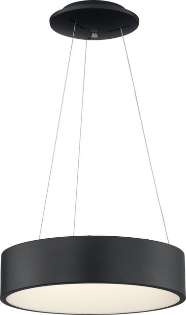Nuvo Lighting 62 1458 Orbit Pendant Light In Black Modern Nuvo Lighting 62 1458 Orbit Pendant