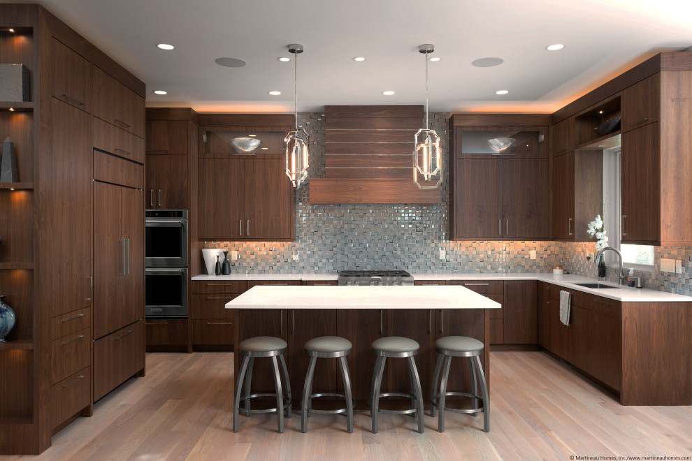 Design ideas for a contemporary kitchen in Salt Lake City.