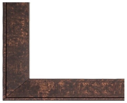 Roman Bronze Mirror Frame Only, Oil Rubbed Bronze Mirror Frame Kit