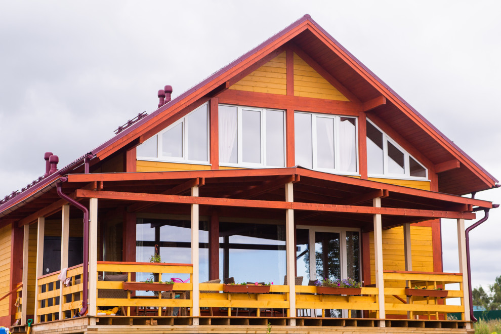 Фахверковый дом. Волоколамский район МО.