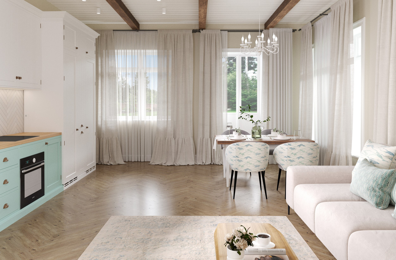 Загородный дом в поселке Манский