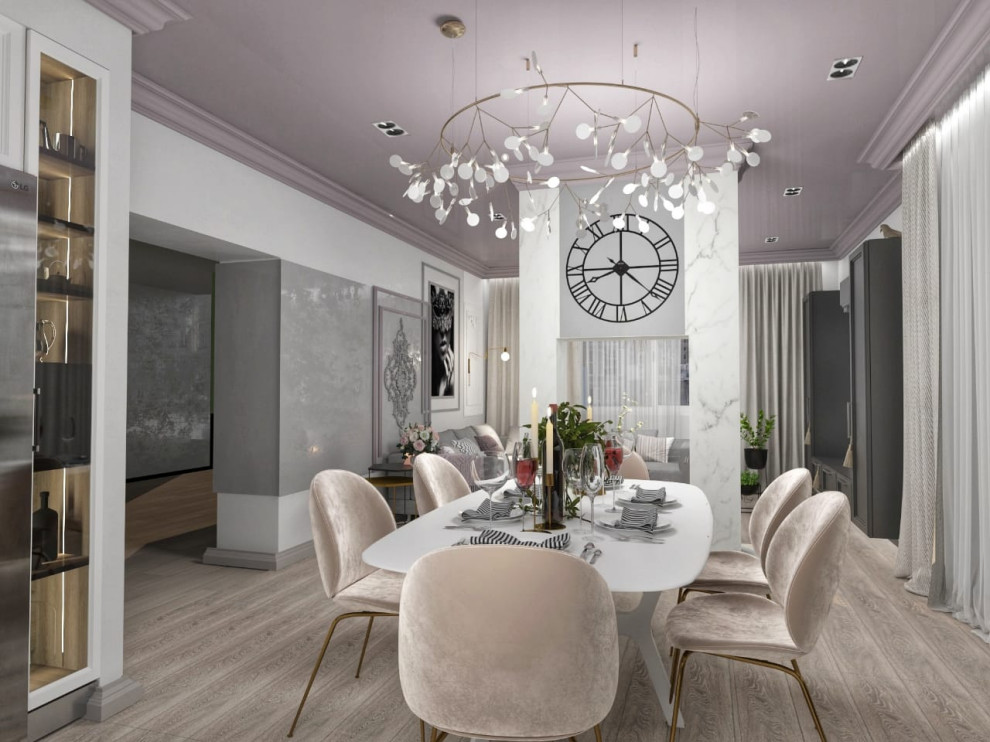 Гостиная в загорожном доме.