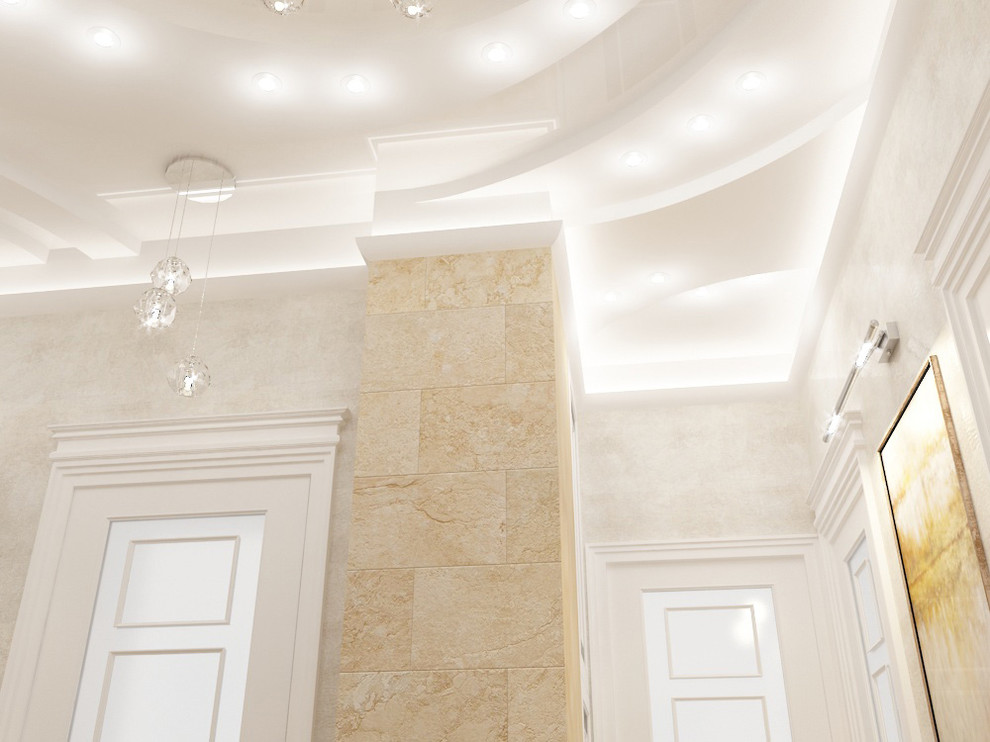 Прихожая- коридор "Потолочные премудрости"