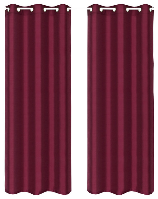 United Curtain Co Vintage 80 X84 Window Panel Pair