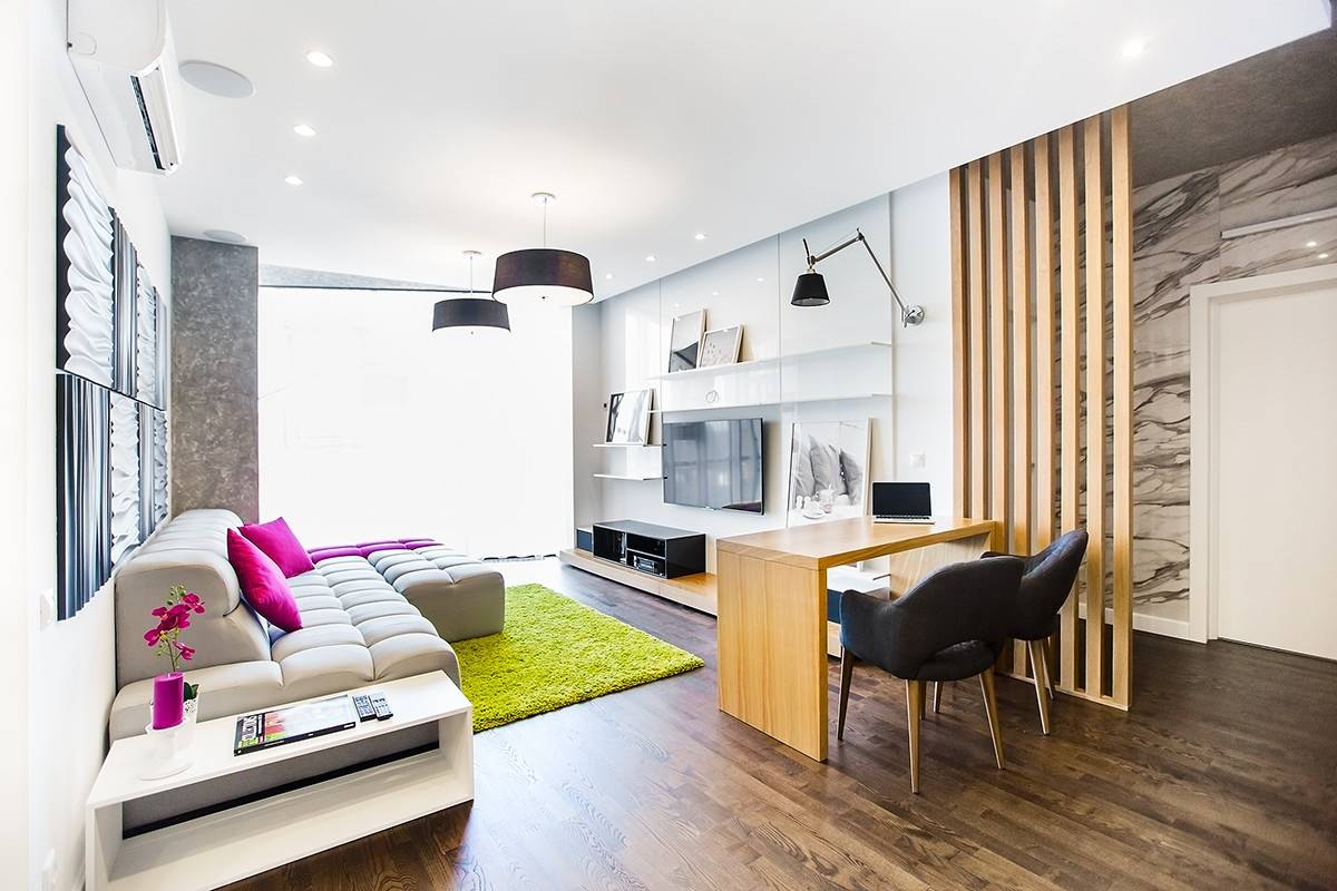 Ремонт кухни-гостиной