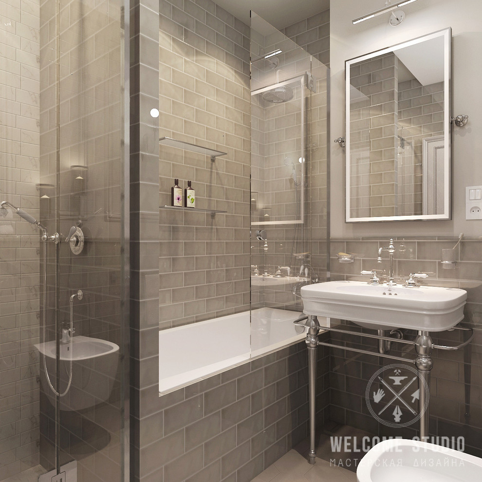 «Savanna’s color». Трёхкомнатная квартира в Москве.