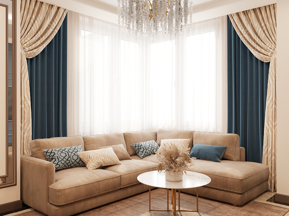 ДИЗАЙН ИНТЕРЬЕРА КВАРТИРЫ В ЖК РУМЯНЦЕВО-ПАРК, 105 КВ.М.