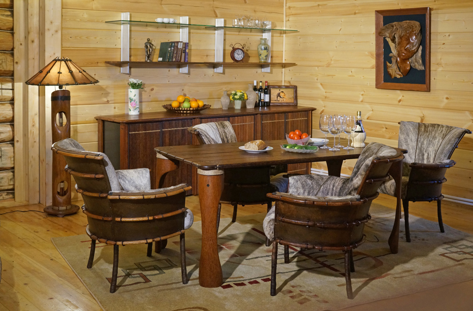 Pacific Green в деревянном доме в Пирогово