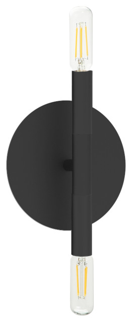 Matte Black Modern Wall - Transitional - Wall Sconces - by Dainolite ...