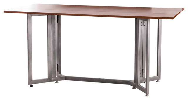 Holly and Martin Driness Drop Leaf Console to Dining Table