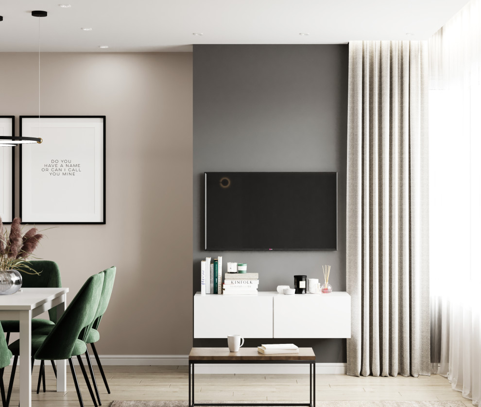 Трёхкомнатная квартира для семьи из 5 человек. 75 кв.м.