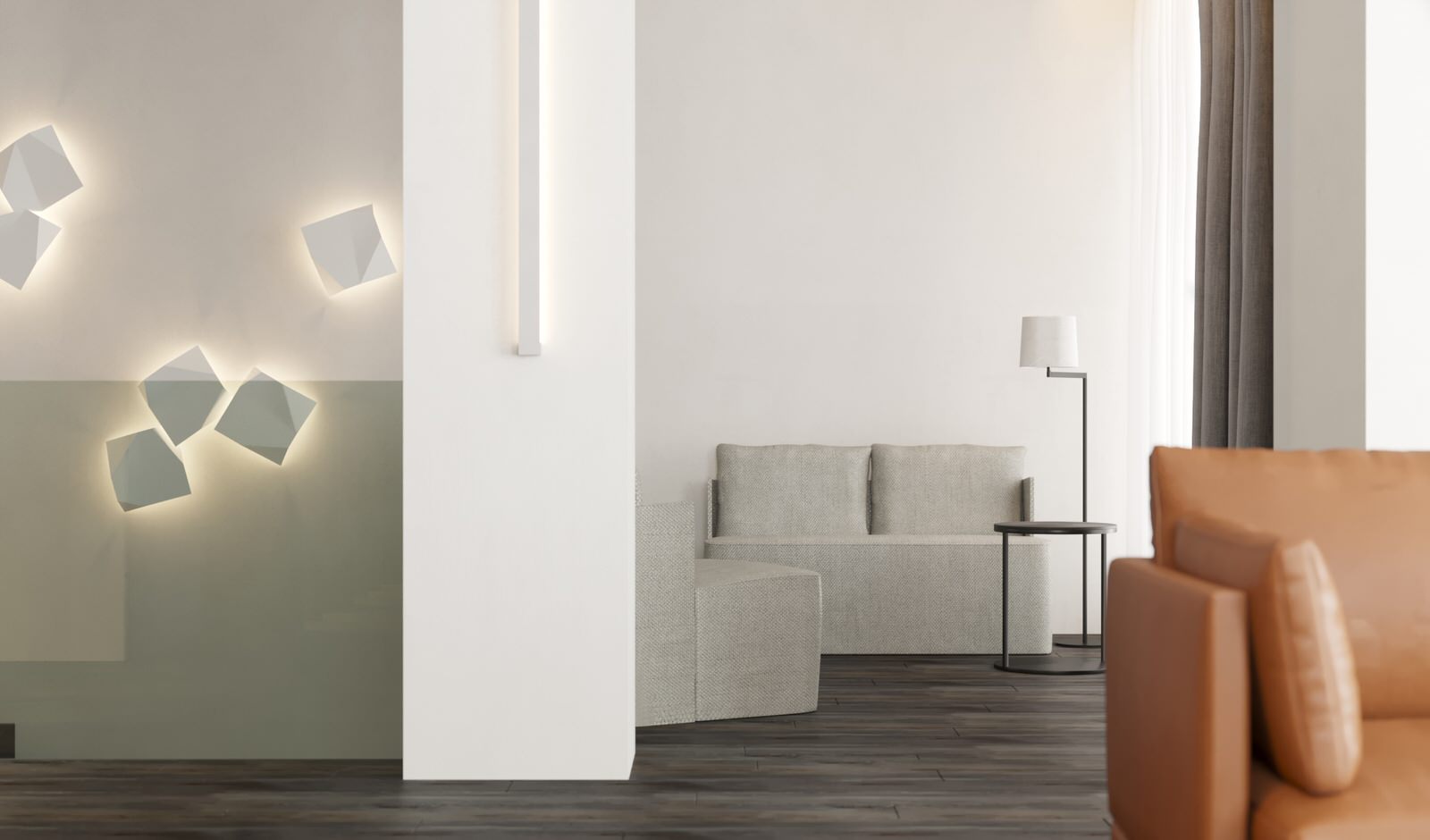 современный интерьер загородного дома