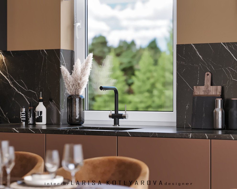 Дизайн-проект дома 105 кв.м. г. Ростов-на-Дону