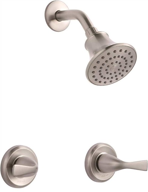 Premier Sanibel Two Handle Shower Only Faucet Brushed Nickel