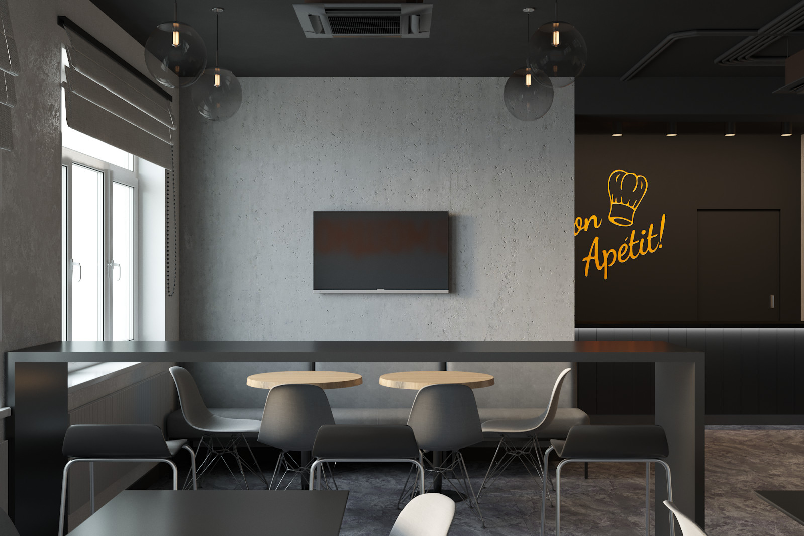 Зона питания сотрудников офиса