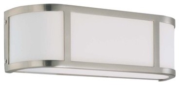 Odeon  Wall Sconce in Brushed Nickel