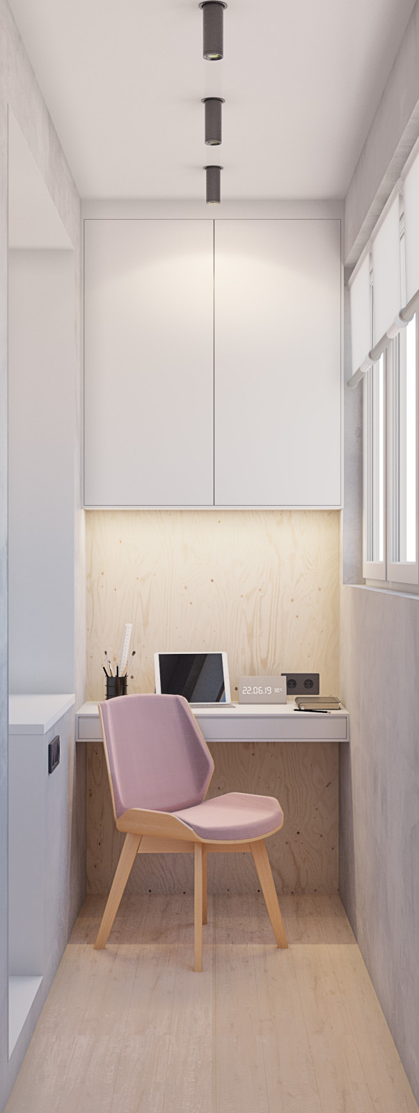 Студия 29м2 для молодой девушки