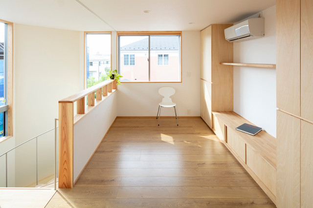 ぐるぐるの家 moderne-bureau-a-domicile