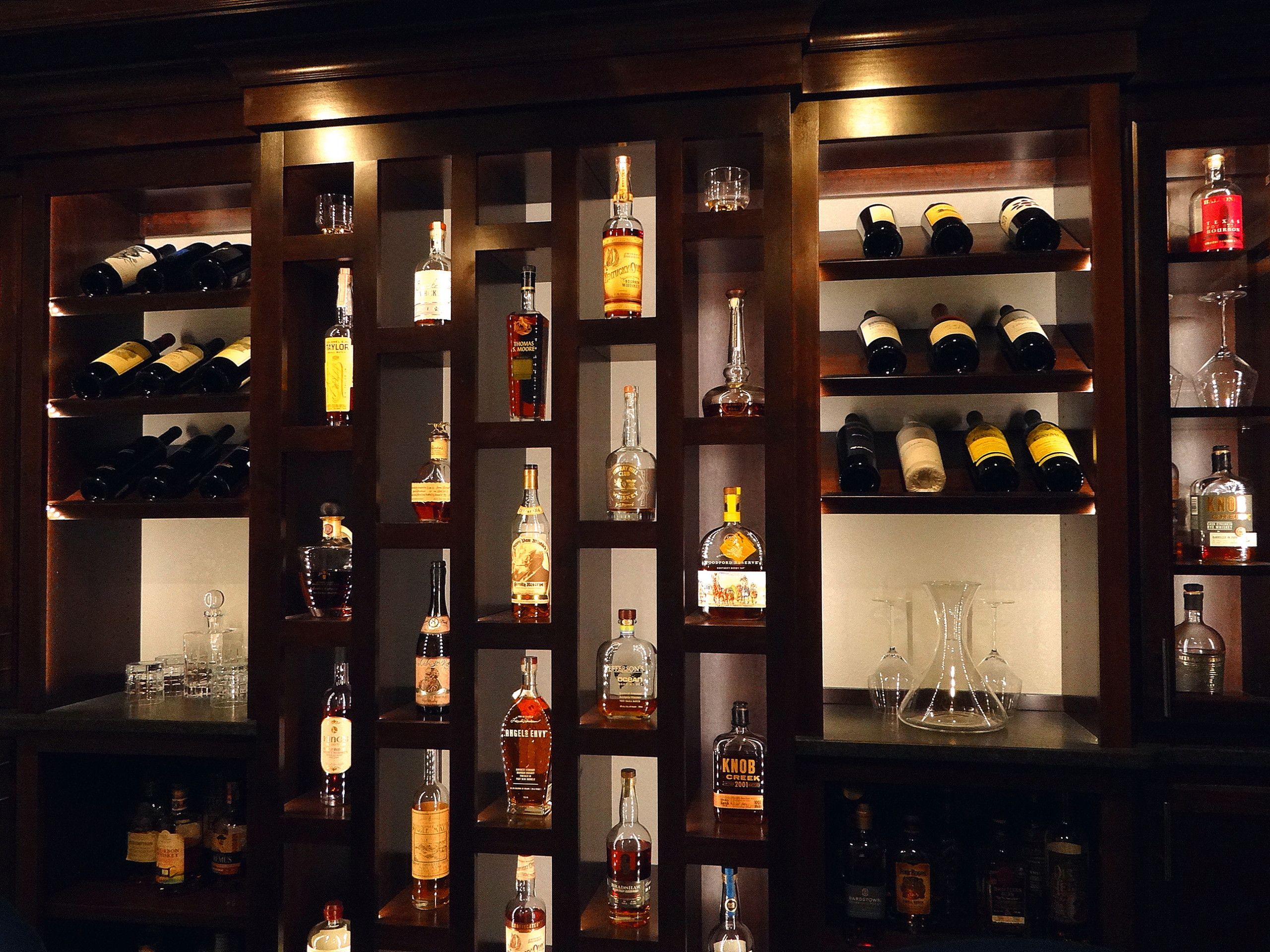 Sussex Residence - Lower Level Wine Room