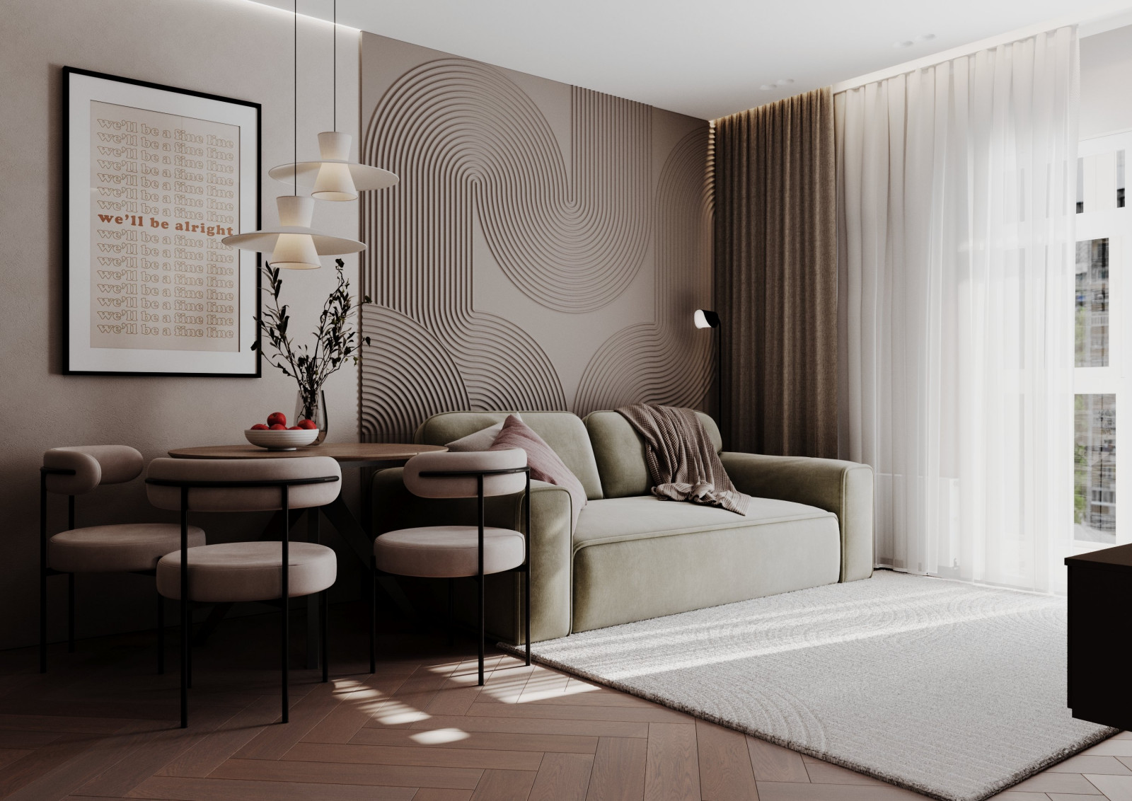 Квартира под сдачу в ЖК Культура Классика . 44,3 кв.м.