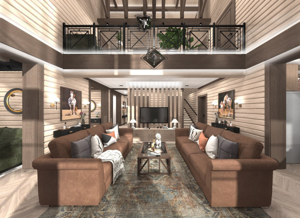 деревянное шале