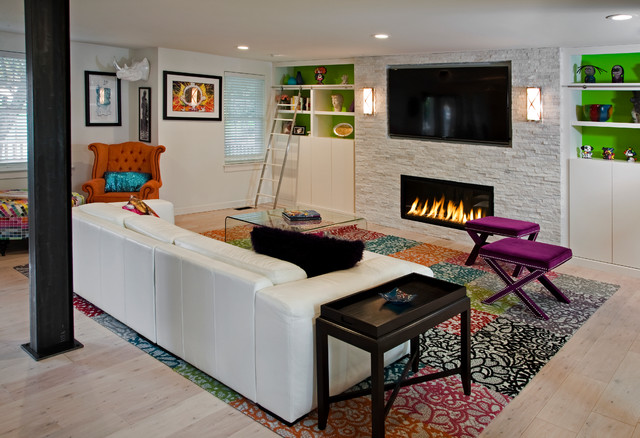 Funky Fun Living - Eclectic - Living Room - Philadelphia - by Harth ...