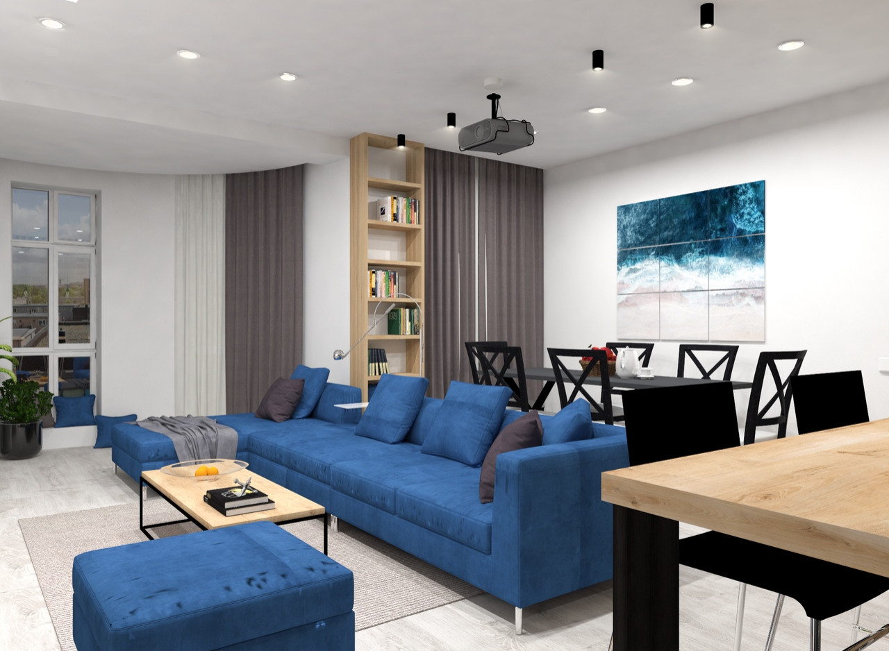 Просторная студия