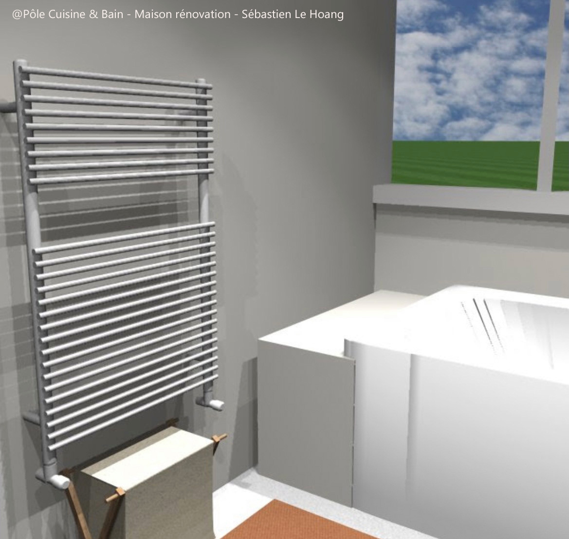 SALLE D'EAU: Rénovation complète de 1960 à 2021