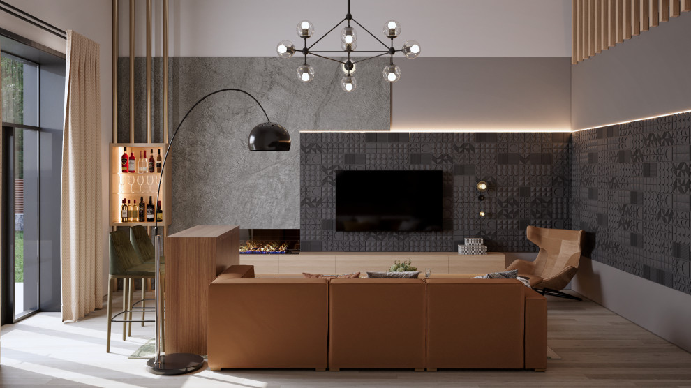 Гостиная в доме д. Дятьково