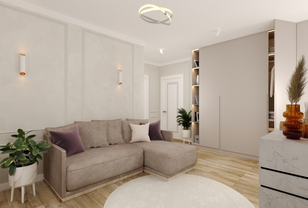 Проект квартиры 75 кв.м г.Тюмень